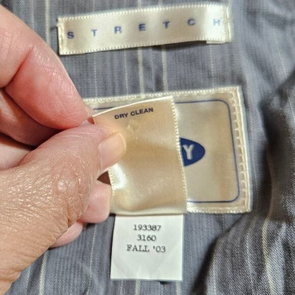 Old Navy Corduroy Blazer Womens XSmall Black Vintage Y2K Stretch Preppy Academia - Picture 7 of 8